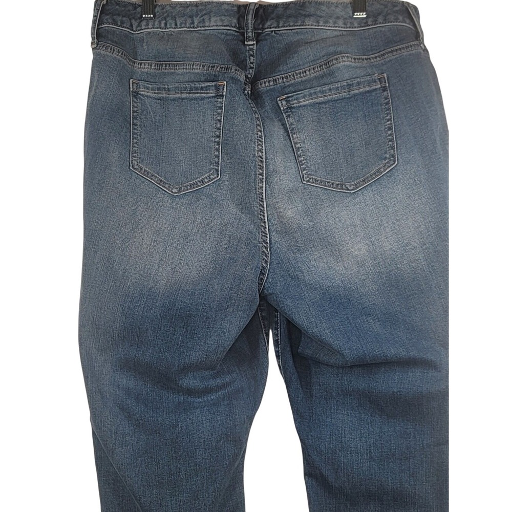 Torrid Follow Your Heart Girlfriend Blue Jeans - Picture 6 of 12
